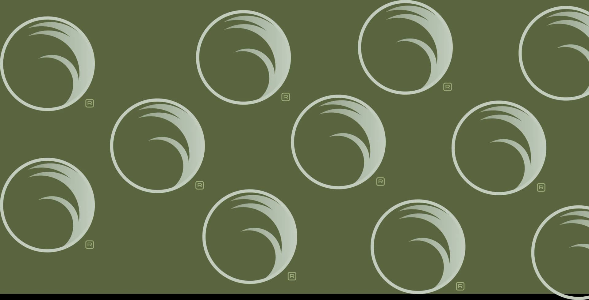 Abstract circular pattern artwork